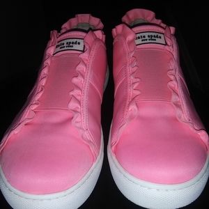 Kate spade size 7 m pink casual shoe